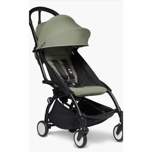 Babyzen Yoyo Seat Color Pack Seat Cushion And Canopy Olive Green NEW $60